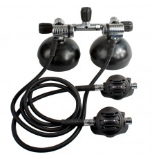 Комплект TEK3 NEW (правый и левый редуктор, 2 легочника XTX50 NEW, шланги 1 и 2м) AX RP112114 ( AP0332F-1-SET) Apeks