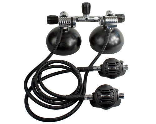 Комплект TEK3 NEW (правый и левый редуктор, 2 легочника XTX50 NEW, шланги 1 и 2м) AX RP112114 ( AP0332F-1-SET) Apeks