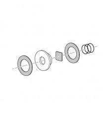 Клапан напорный 3-й ступени, MCH13/16, 13-03-0028, Coltri Sub (Италия)