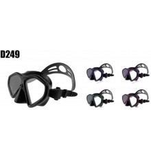 Маска водолазная двухлинзовая, силикон, D249 Madison