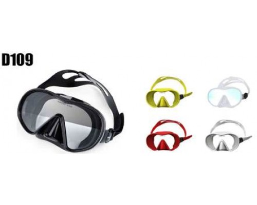 Маска водолазная однолинзовая, силикон, D109 Madison