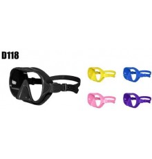 Маска водолазная однолинзовая, силикон, D118 Madison