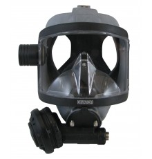 Маска AGA MK II (без подпора), натуральная резина, черная, шланг СД, 96319-21, Interspiro