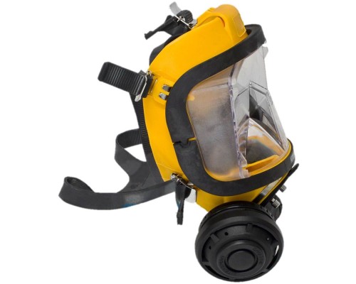 Маска полнолицевая MK II , желтый силикон, с регулятором положительного давления, 96319-02 Interspiro