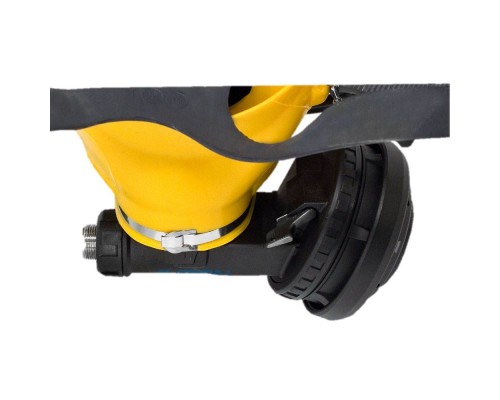 Маска полнолицевая MK II , желтый силикон, с регулятором положительного давления, 96319-02 Interspiro