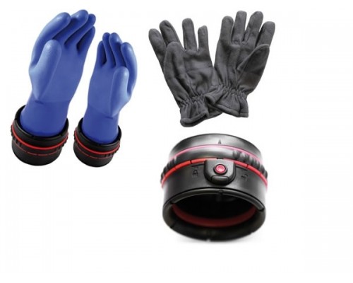 Комплект сухих перчаток с кольцами, р.XL, SP 650103, AquaLung