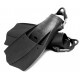 Ласты JET FIN Black, р.XL (45-46), AQ FN-500BK/XL, Aquatec