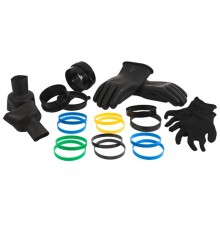 Кольца для манжет байонетные, с перчатками, р. Large, 114600011, Viking