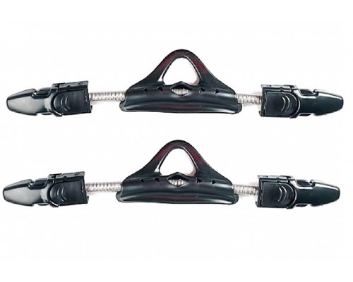 Ремешки пружинные TUSA для ласт, р.Large (цв. чёрный), TS TA-81, TUSA